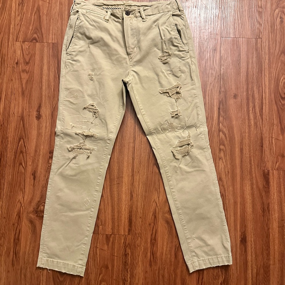 Distressed Pants